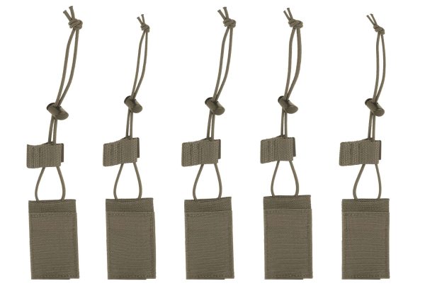 TT BEL SET - Set de 5 fermetures élastiques pour porte chargeurs