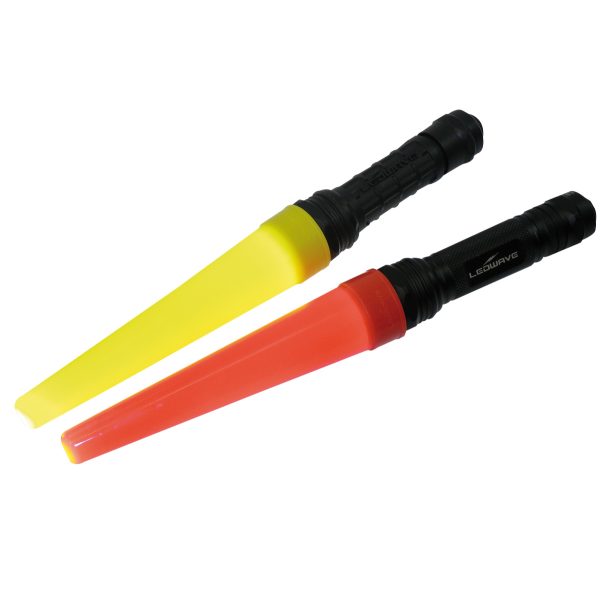 Cône jaune Ledwave compatible sur lampe – Image 3