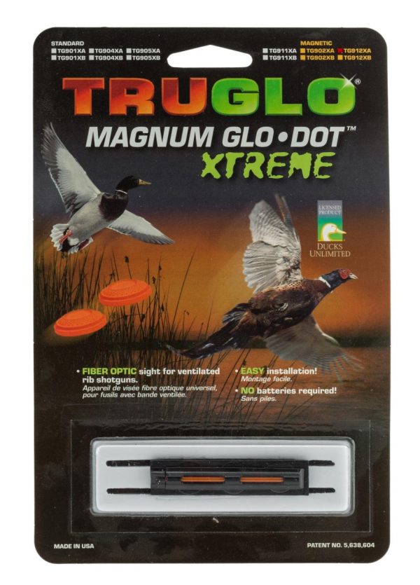 Guidon rouge fluo magnétique 912XA ou 902XA - Truglo – Image 7