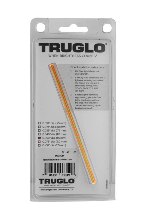 Set de 5 fibres optique fluo bicolore - Truglo – Image 5