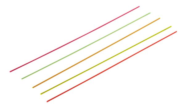 Set de 5 fibres optique fluo monocolore assorties – Image 3