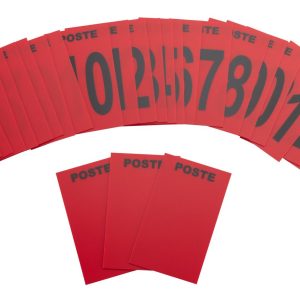 Lot de 27 plaques postes de chasse