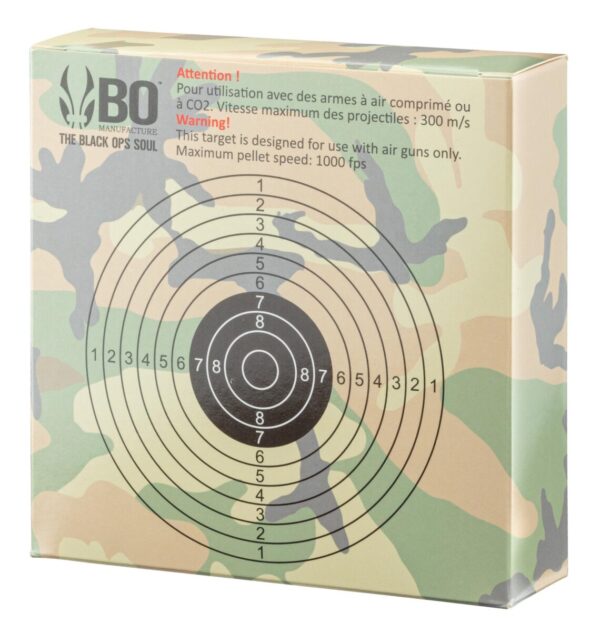 100 cibles cartons 14 x 14 cm – Image 3