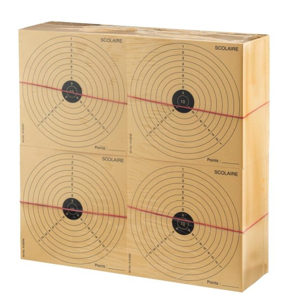 1000 carton-cibles 15 x 15 cm – Image 3