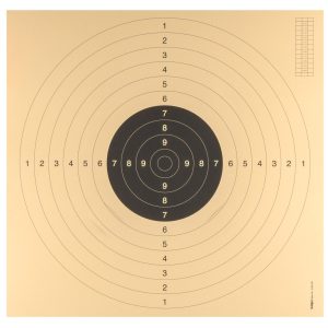 100 cartons-cibles C50 55 x 53 cm avec encoches