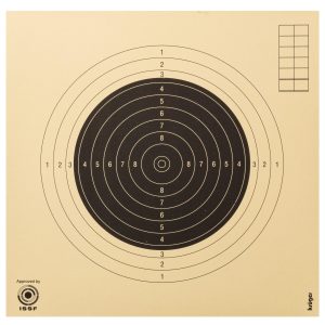 100 cartons-cibles 20 x 20 cm