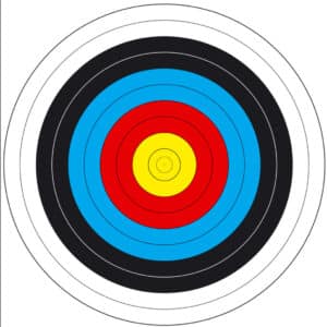 Cible arbalète x10