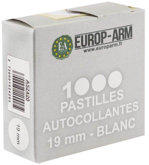 Pastilles autocollantes diam. 15 ou 19 mm – Image 3