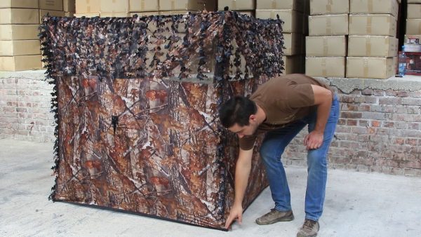 Hutteau camo pour sous bois à ouverture rapide – Image 2