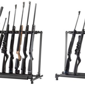 Râtelier vertical en métal pour armes