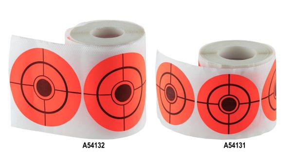 Pastilles autocollantes orange diam. 50 ou 75 mm