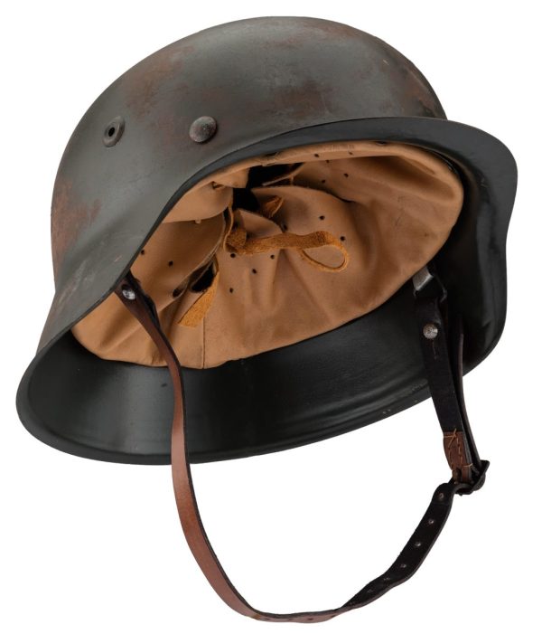 Reproduction casque Allemand M35 vieilli – Image 2