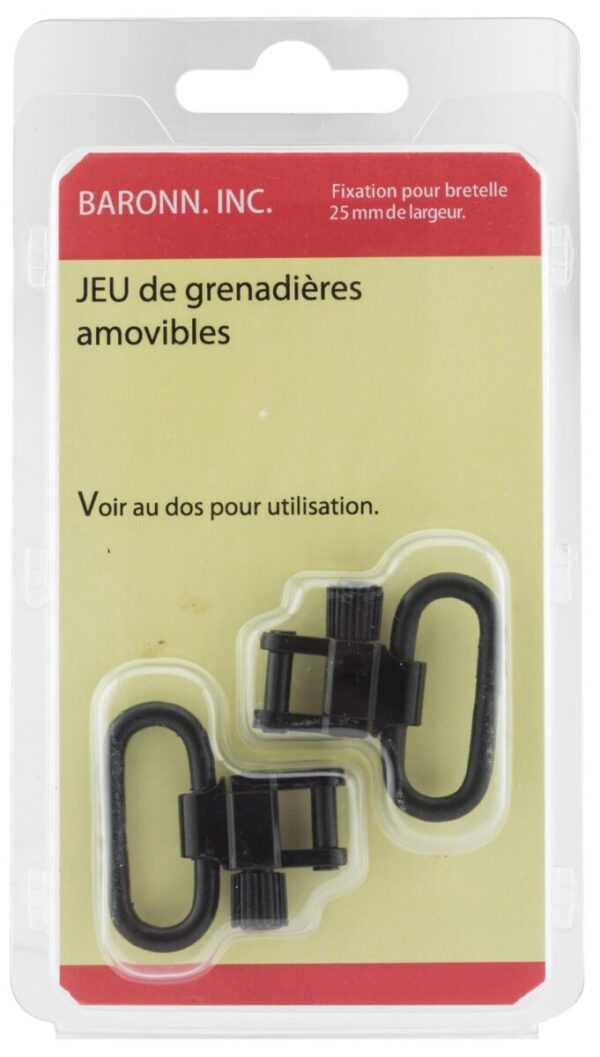 Jeu de grenadières amovibles attache rapide – Image 2