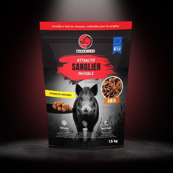 Attractif BLACK FIRE Invisible pour sanglier – Image 6