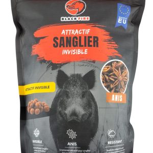 Attractif BLACK FIRE Invisible pour sanglier
