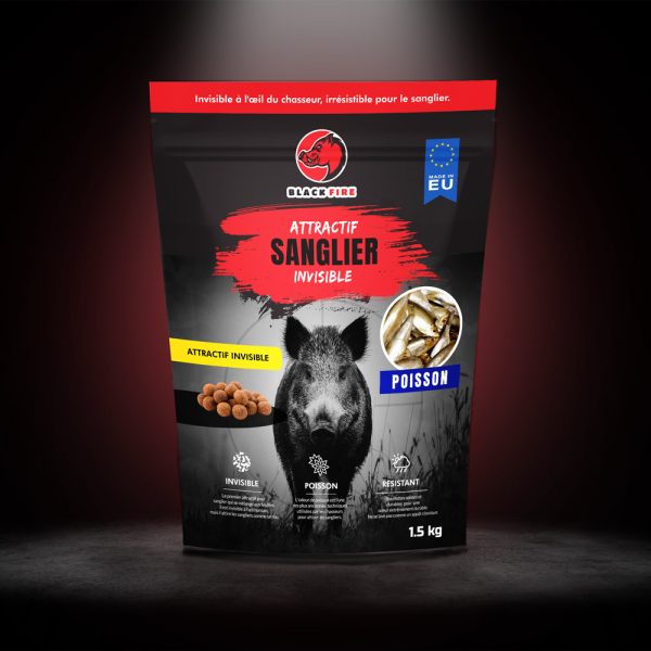 Attractif BLACK FIRE Invisible pour sanglier – Image 5
