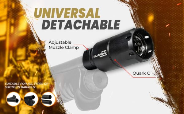 Silencieux tracer Quark C pour Fusil à pompe airsoft ACETECH – Image 6