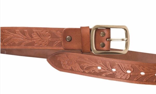 Ceinture western en cuir 120cm – Image 4