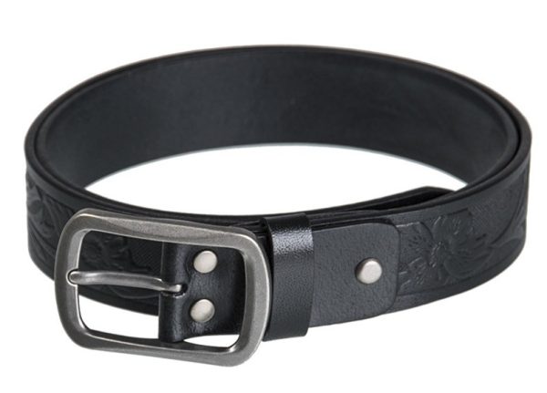 Ceinture western en cuir 120cm – Image 3