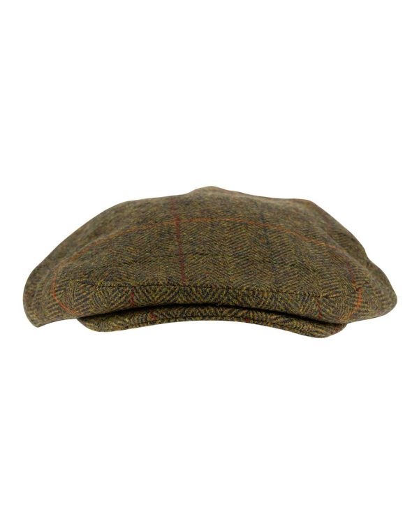 Casquette Jack Pyke plate Tweed Marron – Image 5