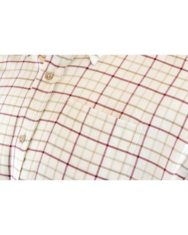 Chemise chasse carreaux bordeaux Jack Pyke – Image 5