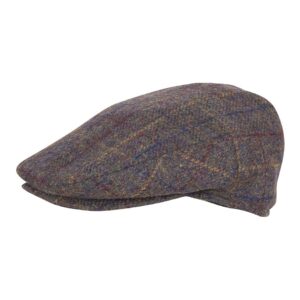 Casquette Jack Pyke plate Tweed Grise