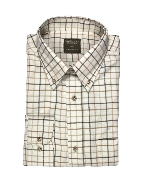 Chemise chasse carreaux bruns Jack Pyke – Image 2