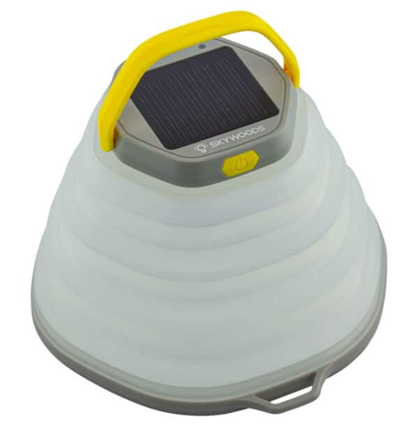 Lampe camping rétractable solaire SKYWOODS 350 Lumens – Image 2
