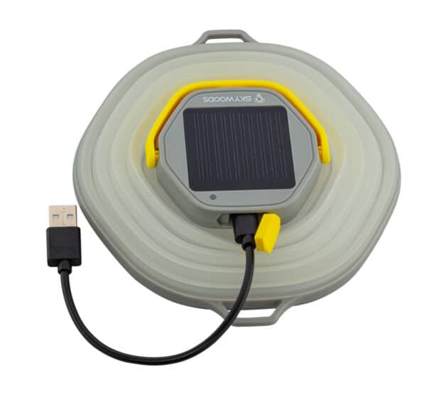 Lampe camping rétractable solaire SKYWOODS 350 Lumens – Image 5