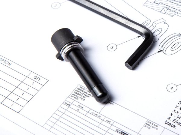 Guide ressort acier sur roulements pour Scorpion Evo3 - ASG – Image 2