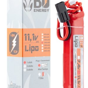 1 stick batterie Lipo 3S 11.1V 1300mAh 25C
