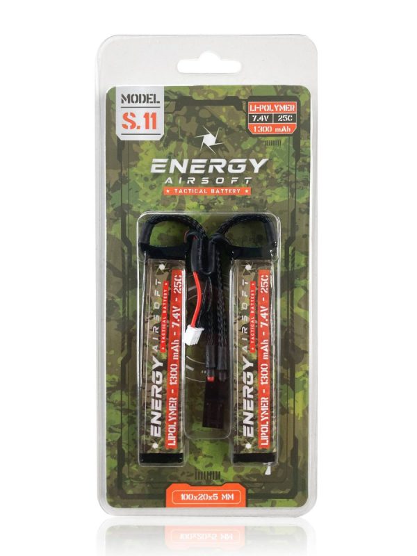 Batterie LiPo 2 sticks 7,4v 1300mah 25c solo11 – Image 4