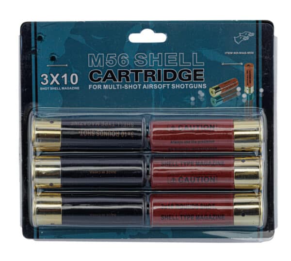 Pack de 6 cartouches 30 billes pour fusil à pompe STF12 – Image 6