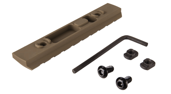 Rail M-LOK 9 slots Tan – Image 3