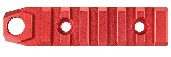 Rail Keymod 7 slots avec attache sangle QD Rouge – Image 2