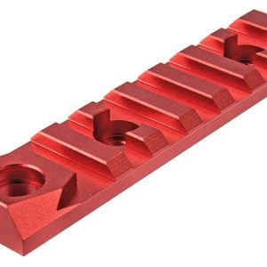 Rail Keymod 7 slots avec attache sangle QD Rouge