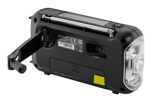 Radio Urgence Midland modèle ER250BT rouge avec technologie Bluetooth – Image 7