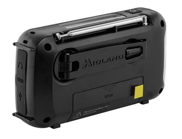 Radio Urgence Midland modèle ER250BT rouge avec technologie Bluetooth – Image 6