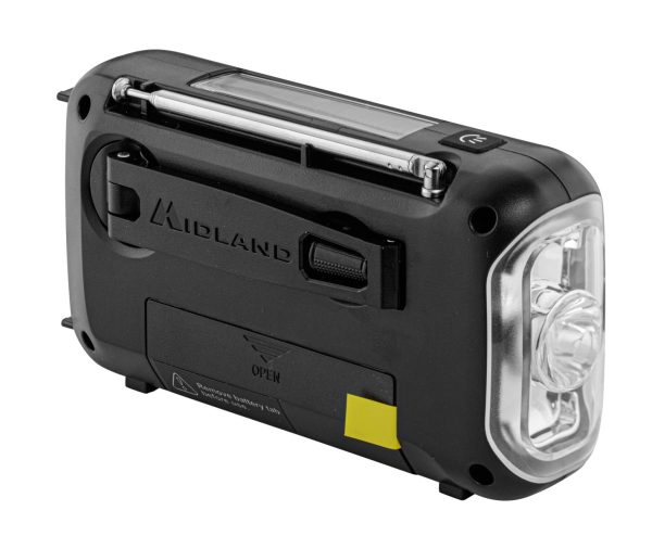 Radio Urgence Midland modèle ER250BT rouge avec technologie Bluetooth – Image 5