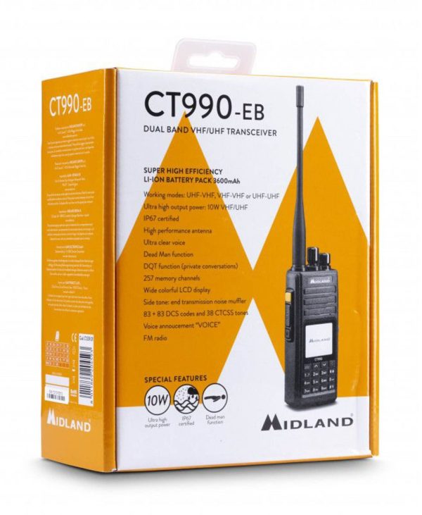 Radio Midland CT990-EB 10W – Image 5