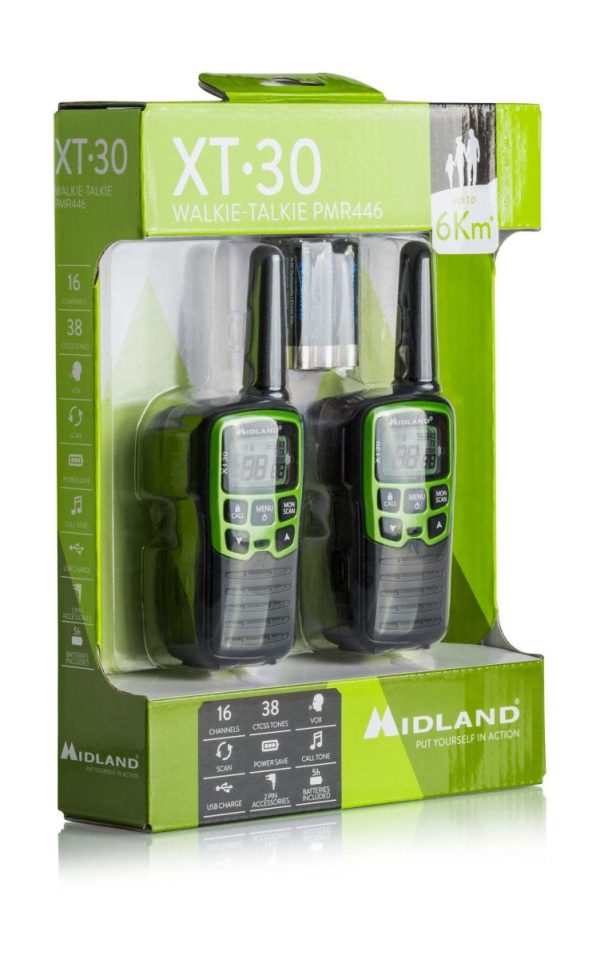 Paire de talkies walkies XT30 PMR 446 – Image 4