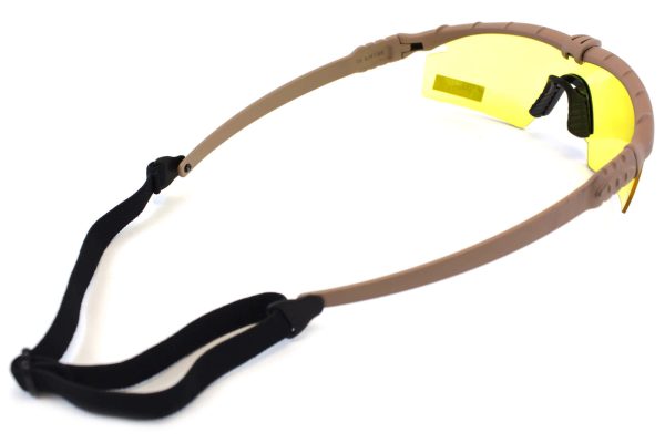 Lunettes Battle Pro Thermal Tan/Jaune - Nuprol – Image 2