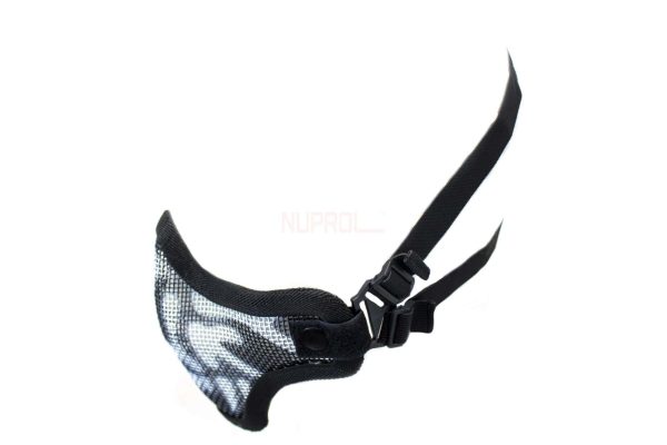 Bas de masque grillage shield skull - Noir – Image 2