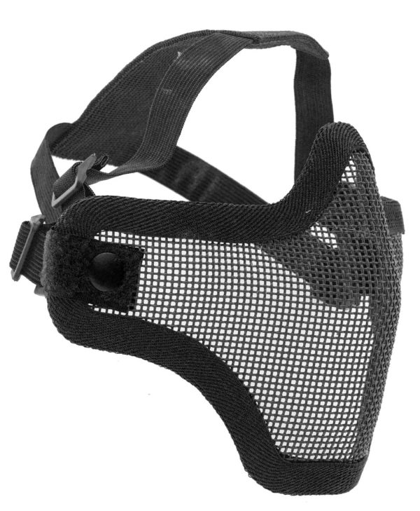 Bas de masque grillage v1 - Noir – Image 3