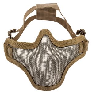 Bas de masque grillage v1 - tan