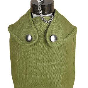 Gourde militaire avec housse
