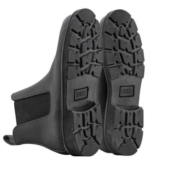 Chaussures en cuir QUERCY -Noire – Image 2