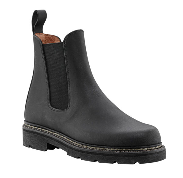 Chaussures en cuir QUERCY -Noire – Image 4