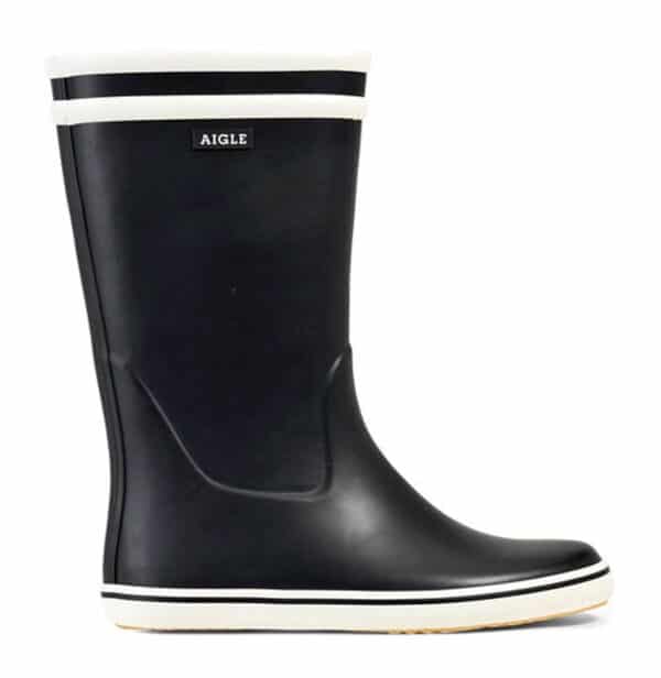 Bottes AIGLE MALOUINE 2 MARINE/BLANC – Image 2