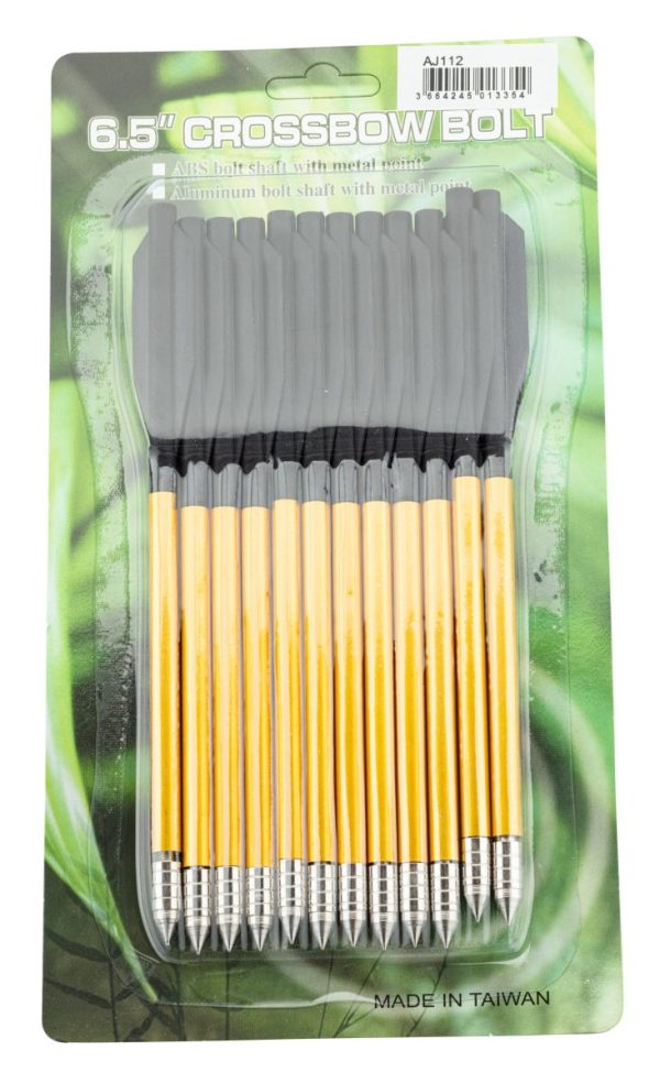 12 Fléchettes 6.5'' pour pistolets arbalète Shoot Again – Image 4